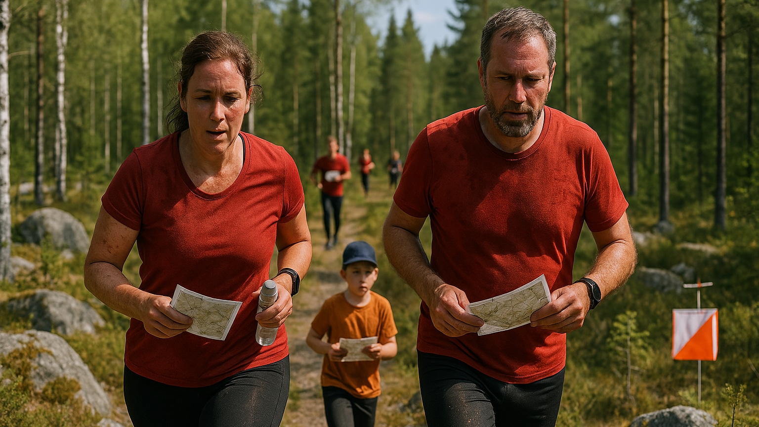 Jukola-harjoituksia ma 10.6.