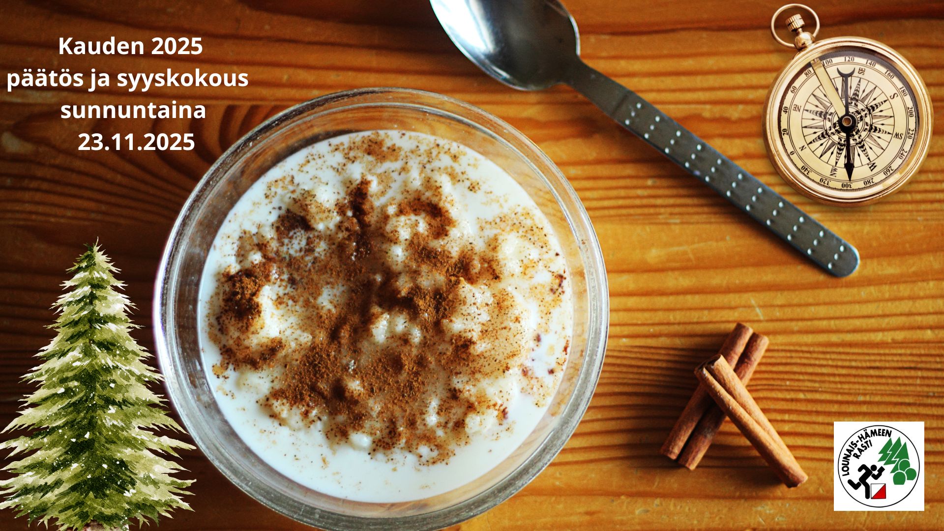 Ilmoittautuminen kauden 2025 päätökseen ja seuran syyskokoukseen